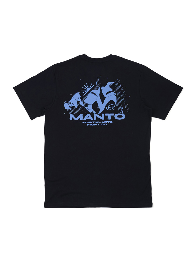 MANTO judo T-SHIRT - black